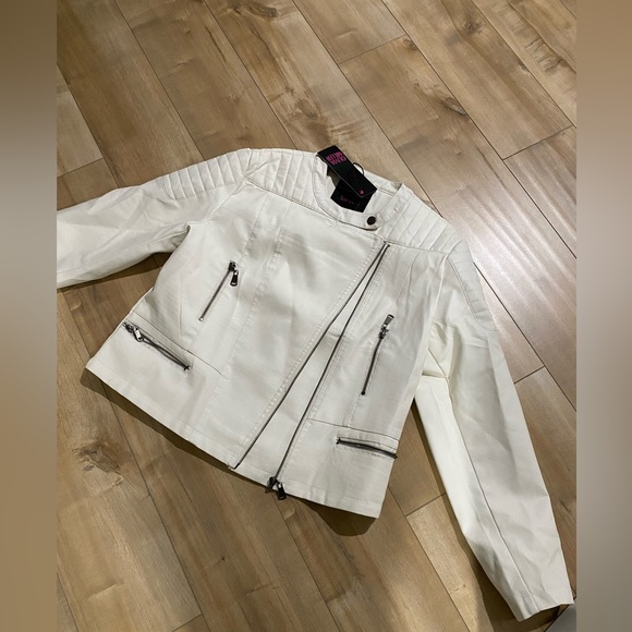 Womens pleather jacket - Picture 2 of 4